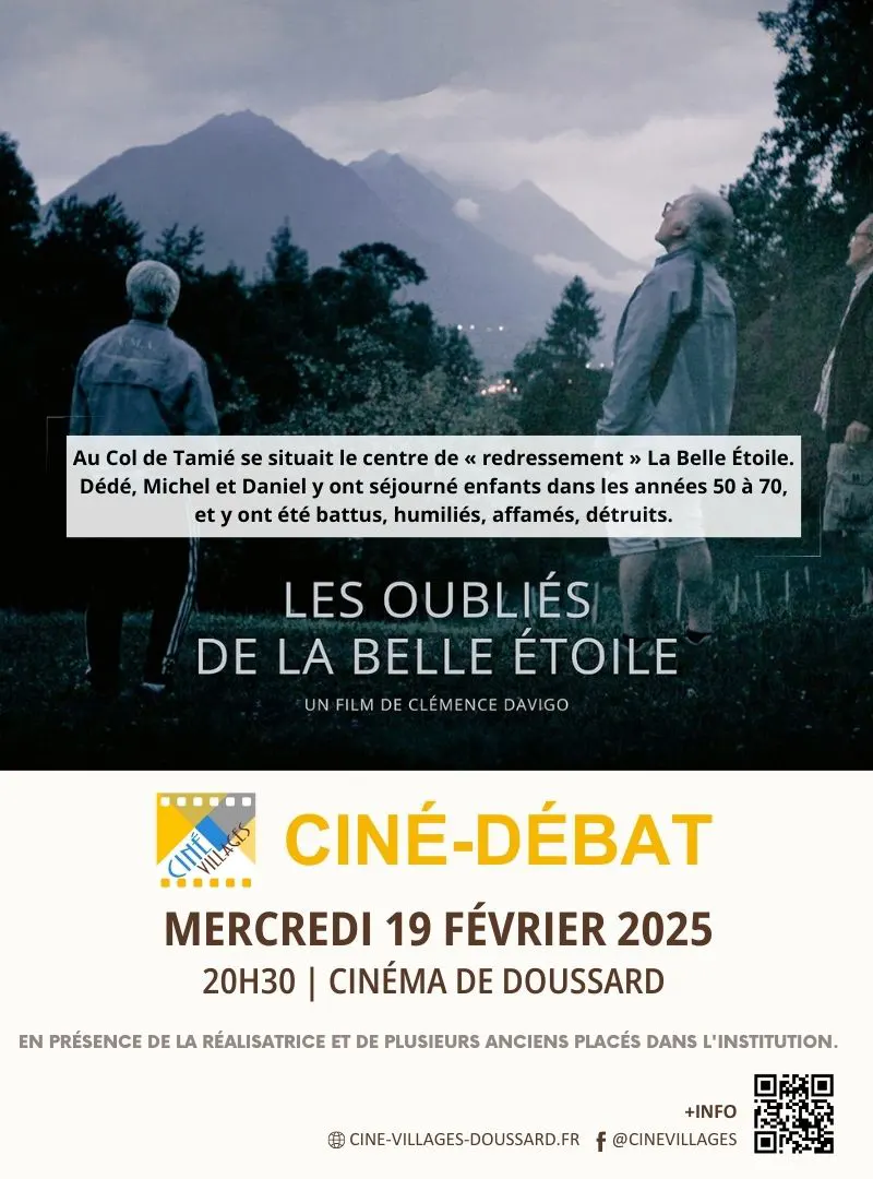 Ciné-débat Les oubliés de la Belle Étoile du 19-02-2025